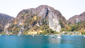 Beach and Boats in Phuket Thailand